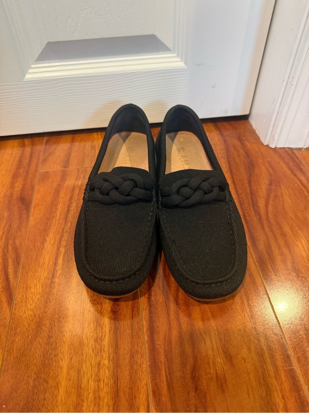 Rothy's Black Braided Drive Loafers